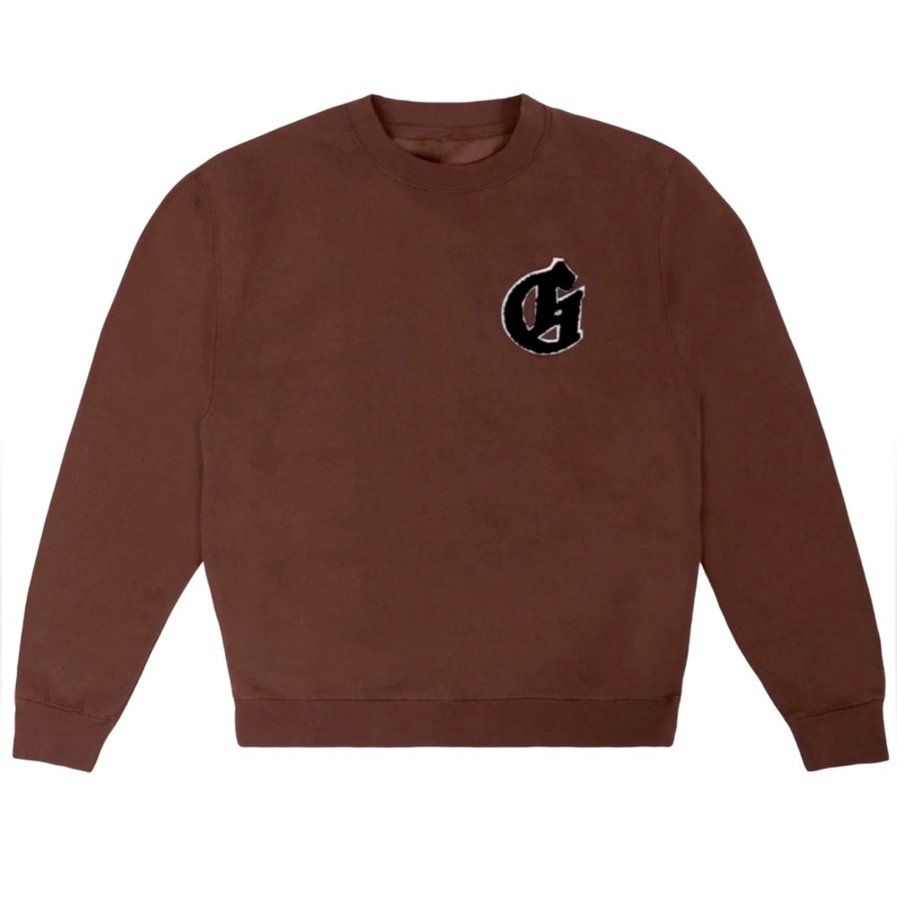 Ghost Lifestyle Brown Winter Crew Neck, Large